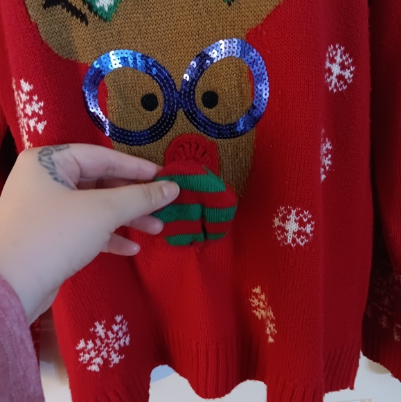 Christmas Reindeer Sweater XL - Picture 3 of 9